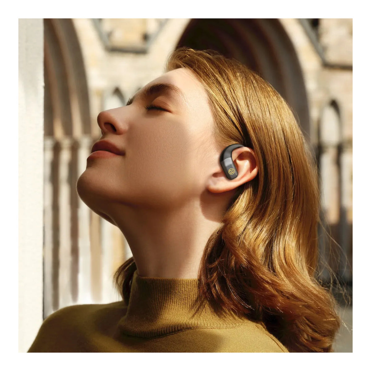 Bugani Free B10 Open-Ear Wireless Earbuds Creamy White BUG-B10-CW