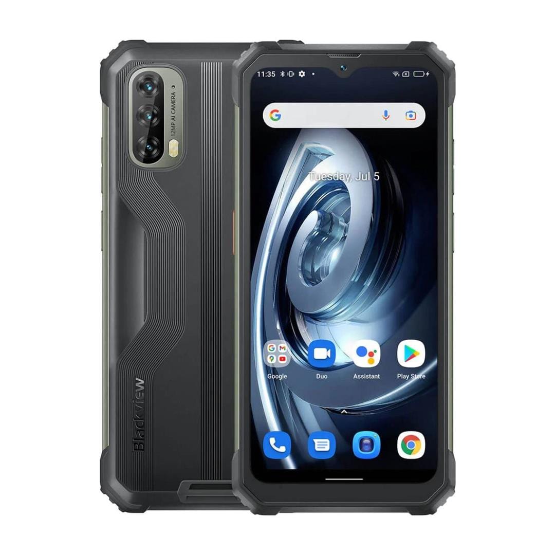 Blackview BV7100 Rugged 6.5-inch Smartphone - Mediatek Helio G85 128GB ROM 6GB RAM Android 12 BV7100-RGPN-BLK