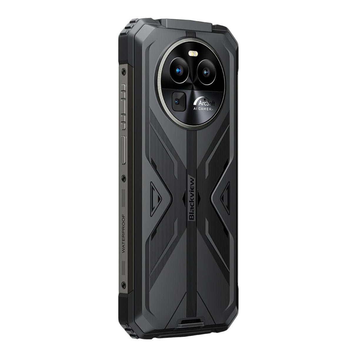 Blackview BV8100 6.5-inch Rugged Smartphone - MediaTek Helio G99 256GB ROM 8GB RAM Android 14 Black