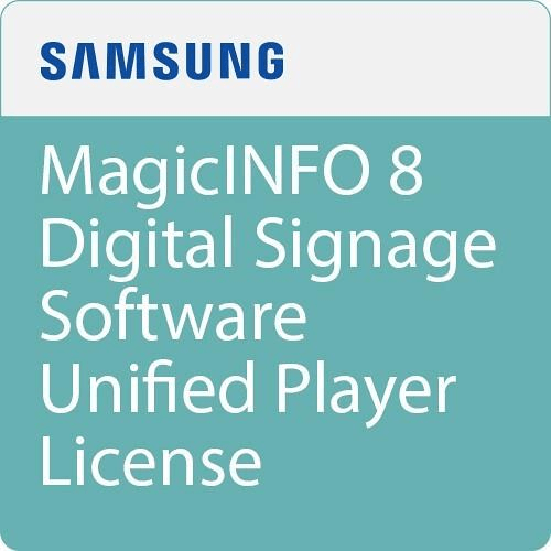 Samsung MagicINFO 8 Digital Signage Software Unified Player License BW-MIP70PA
