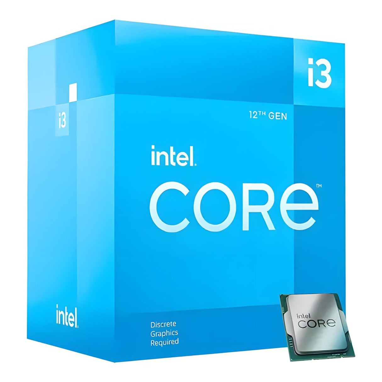 Intel Core i3-12100F CPU - 4-core LGA1700 3.3GHz Processor BX8071512100F