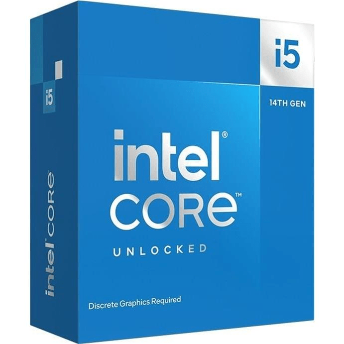 Intel Core i5-14600KF CPU - 14-core LGA 1700 5.3GHz Processor BX8071514600KF