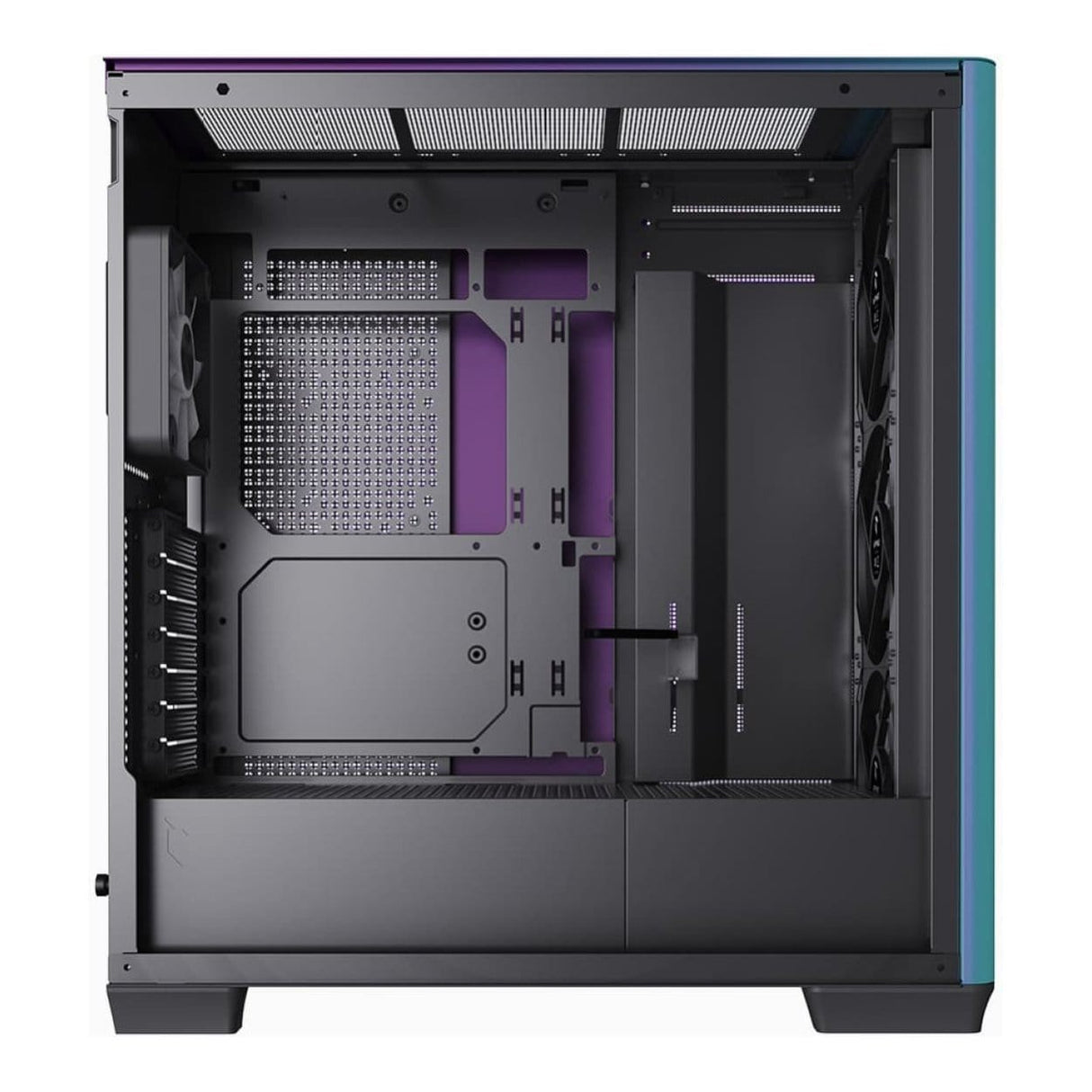 APNX C1-R ChromaFlair ATX Mid Tower PC Case C1-R-CF-V1