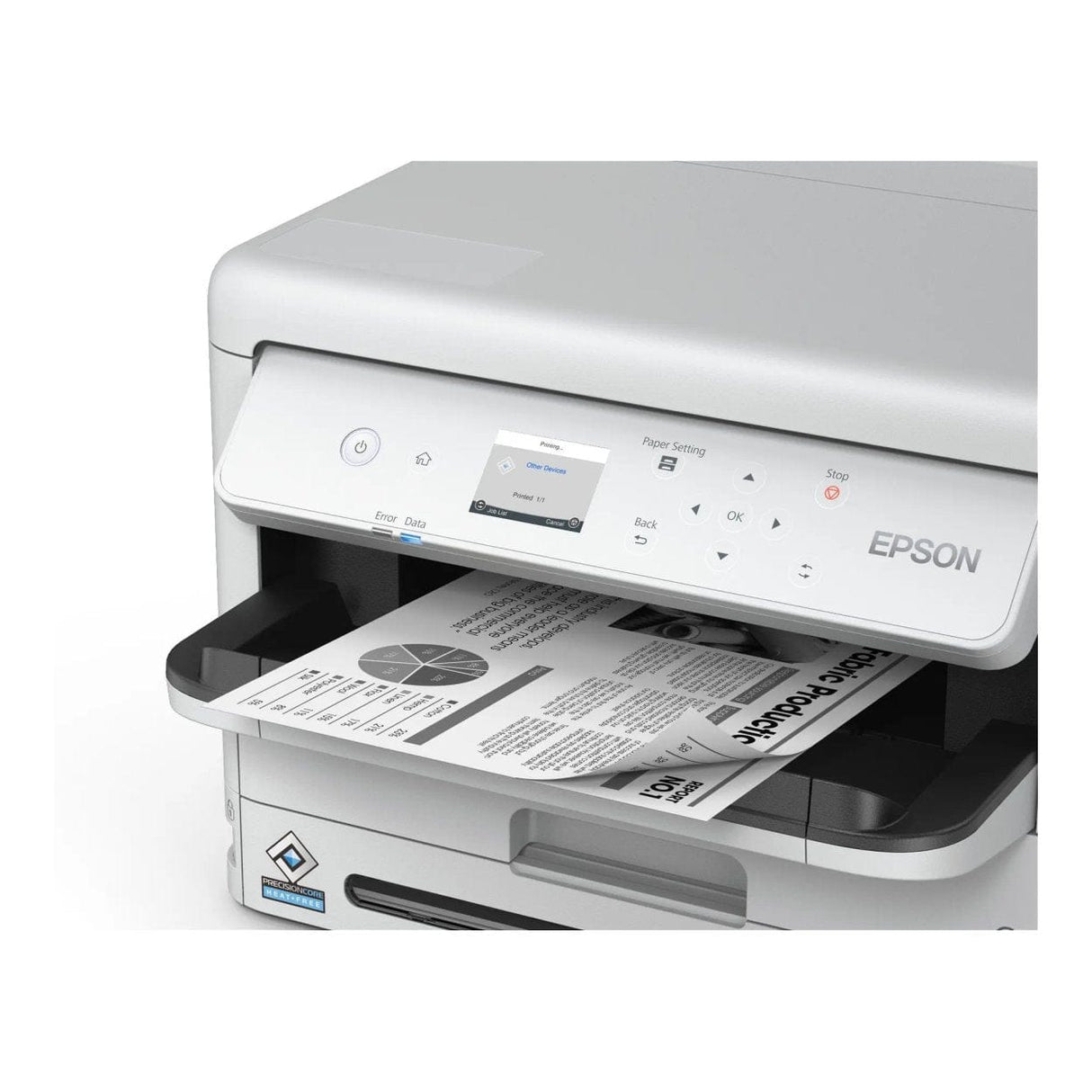 Epson WorkForce Pro WF-M5399DWF A4 Wi-Fi Mono Inkjet Printer C11CK77402SA