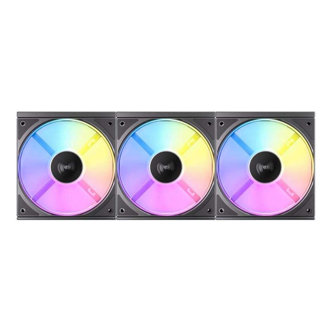 Antec Connect 120 ARGB PWM Case Fan 3-pack - Black C120 ARGB Black_3PK