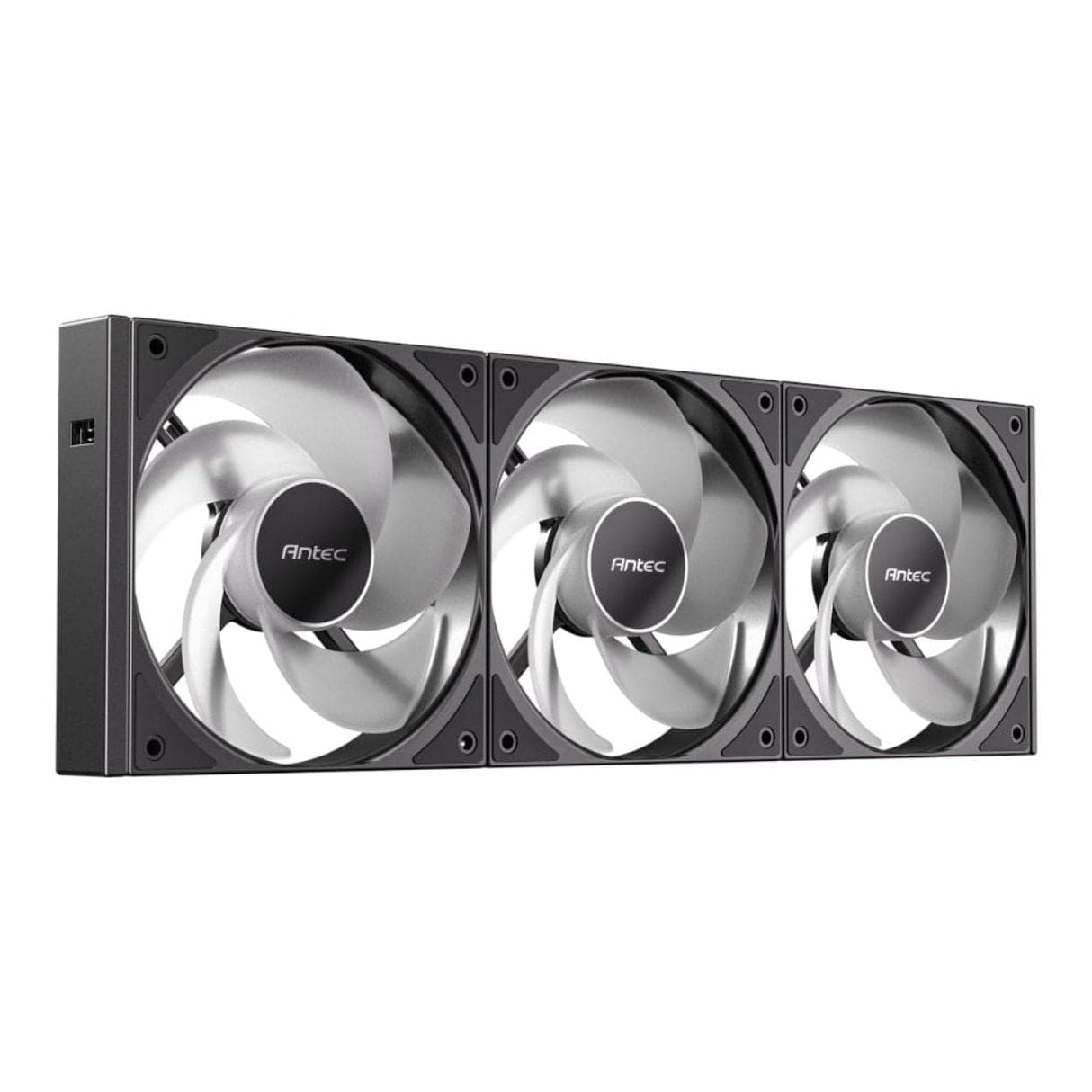 Antec Connect 120 Reverse ARGB PWM Case Fan 3-pack - Black C120R ARGB_3PK
