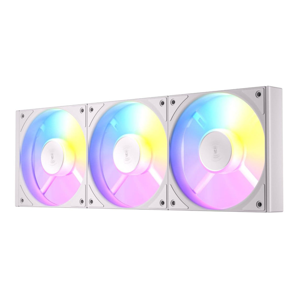 Antec Connect 120 Reverse ARGB PWM Case Fan 3-pack - White