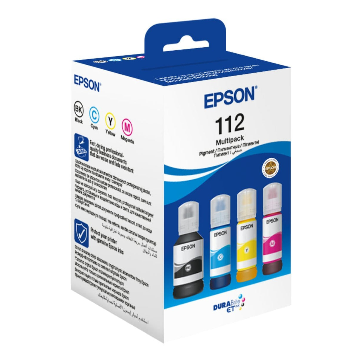 Epson 112 EcoTank 4-colour Ink Cartridge Original C13T06C64A Multipack