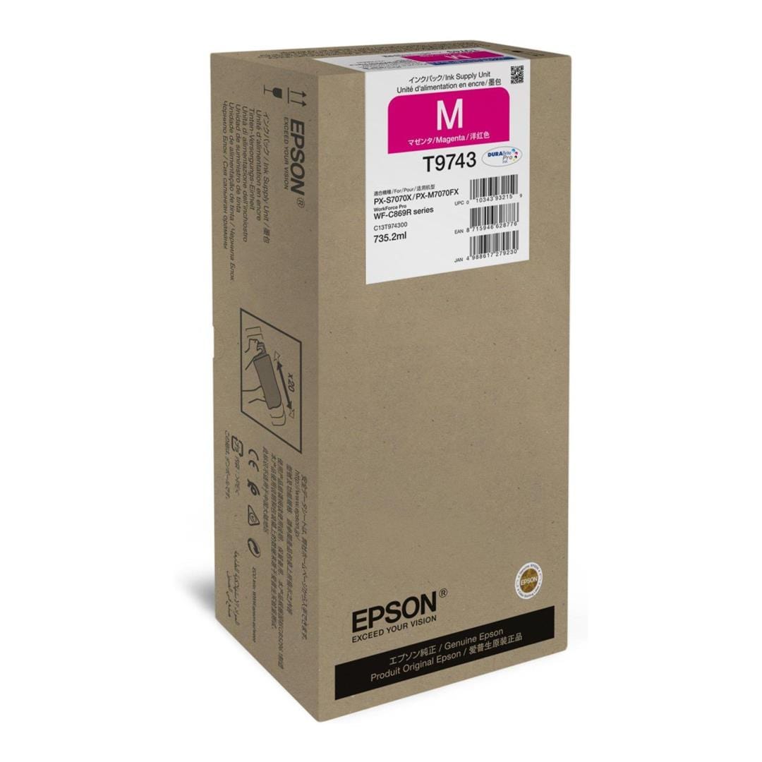 Epson WF-C869R Magenta XXL Ink Cartridge Original C13T97430N Single-pack