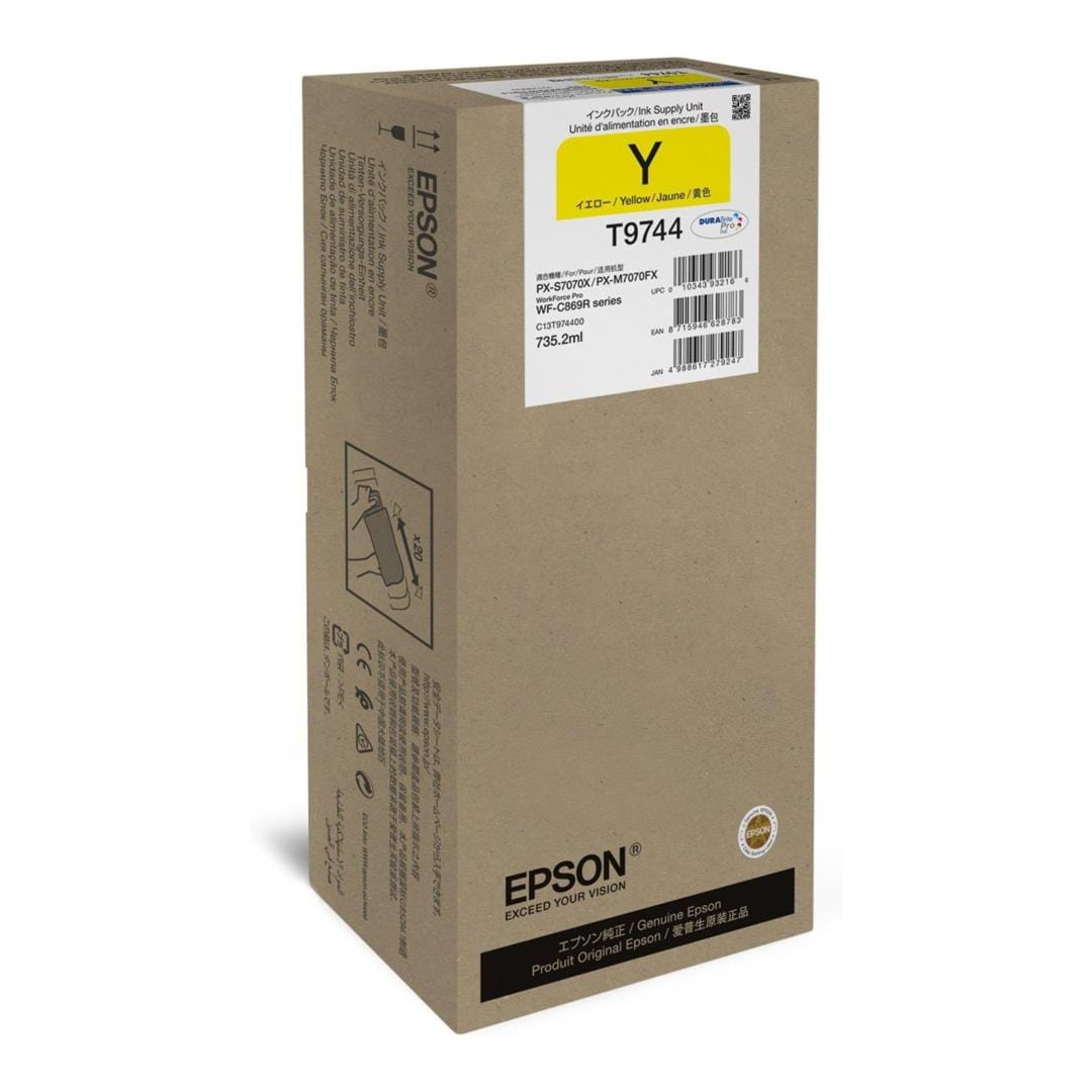 Epson WF-C869R Yellow XXL Ink Cartridge Original C13T97440N Single-pack