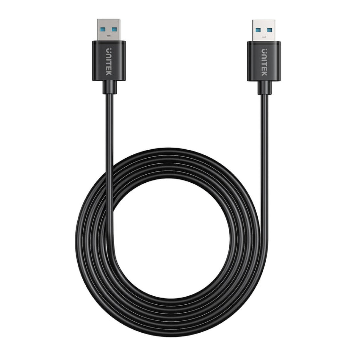 Unitek USB 3.0 Type-A Male to Male Data Cable 5Gbps 1.5m Black C14102BK