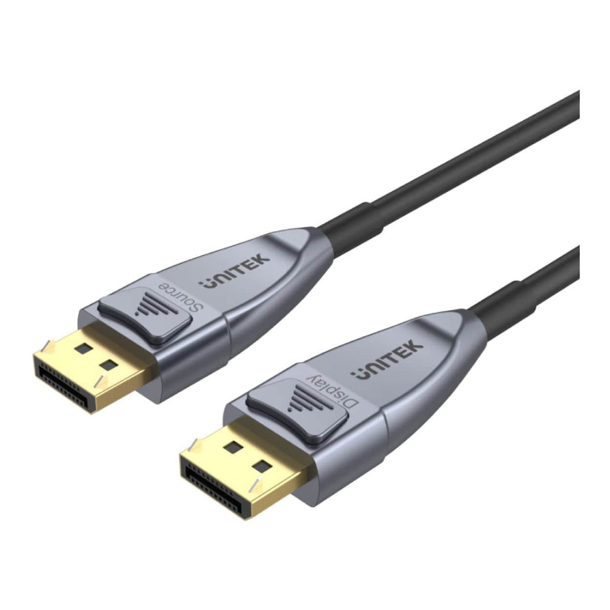 Unitek 8K DisplayPort 1.4 Male to Male Fiber Optic Cable 30m C1619GY