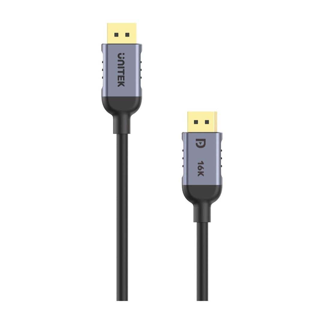 Unitek 8K 120Hz DisplayPort Male to Male Gaming Cable 2m C1626GY01-2M