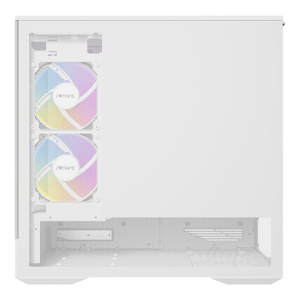Antec C2M ARGB Compact Micro-ATX Gaming PC Case - White