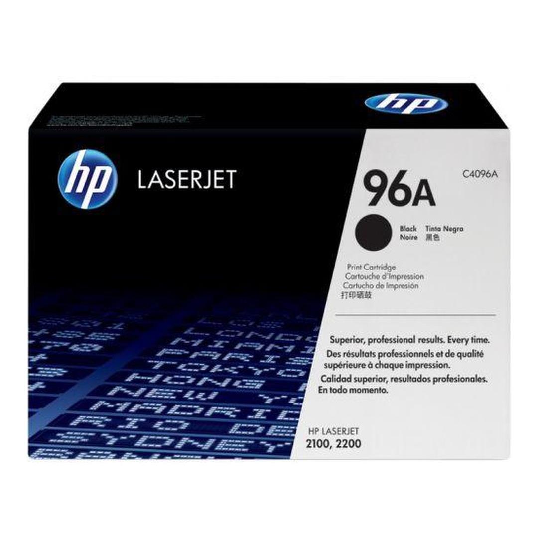 HP LaserJet 96A Black Toner Cartridge 5000 Pages Original C4096A Single-pack