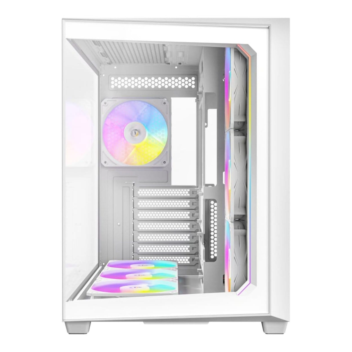 Antec C5 ARGB ATX DUAL Mid-Tower Gaming PC Case White