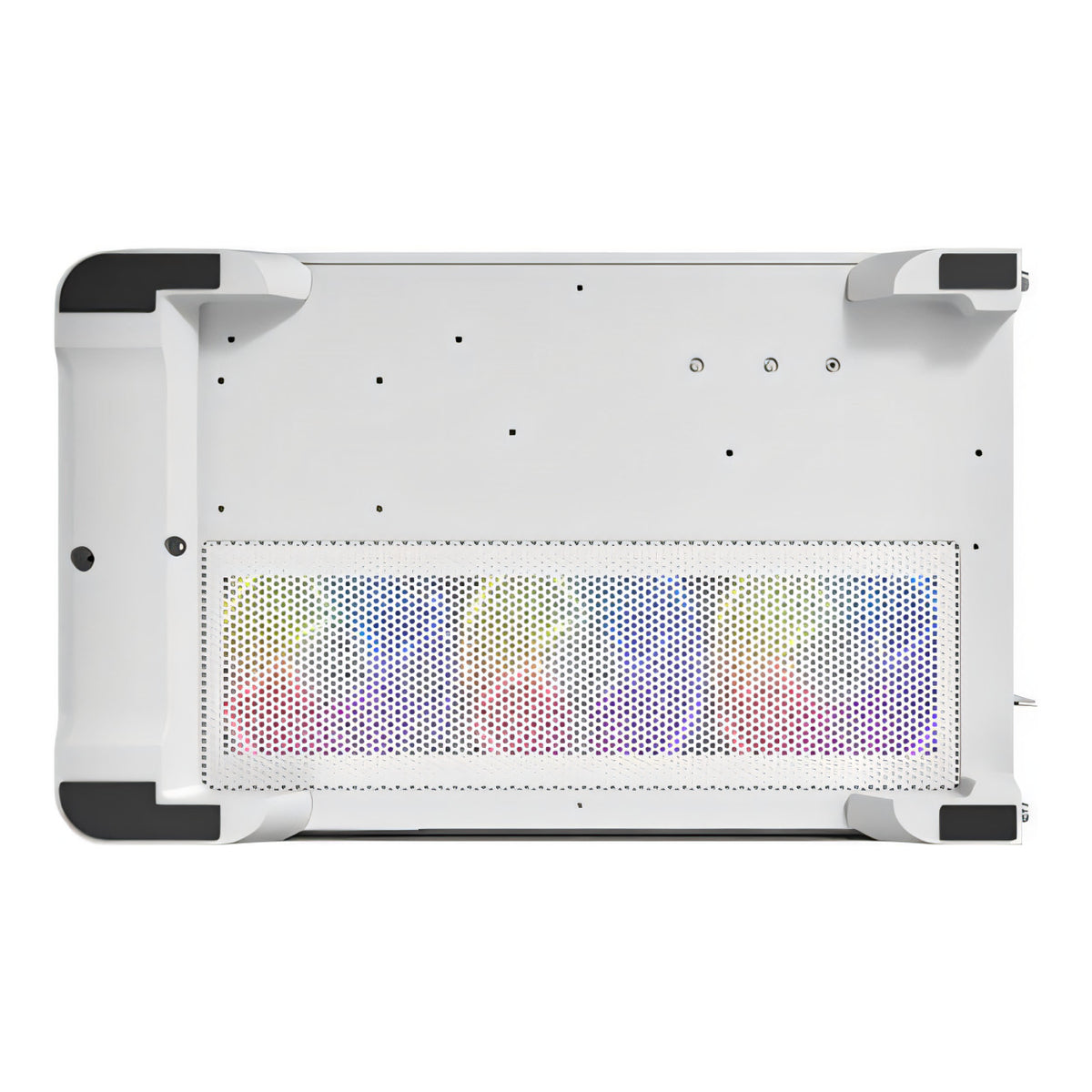 Antec C5 Curve ARGB Dual Chamber Mid-Tower ATX Gaming White PC Case
