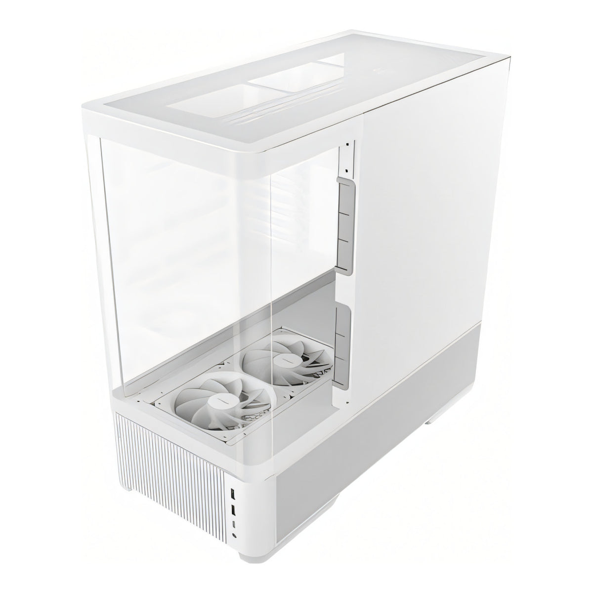 Antec C6 Curve Air Mid-Tower ATX Gaming White PC Case C6 CURVE AIR WHITE