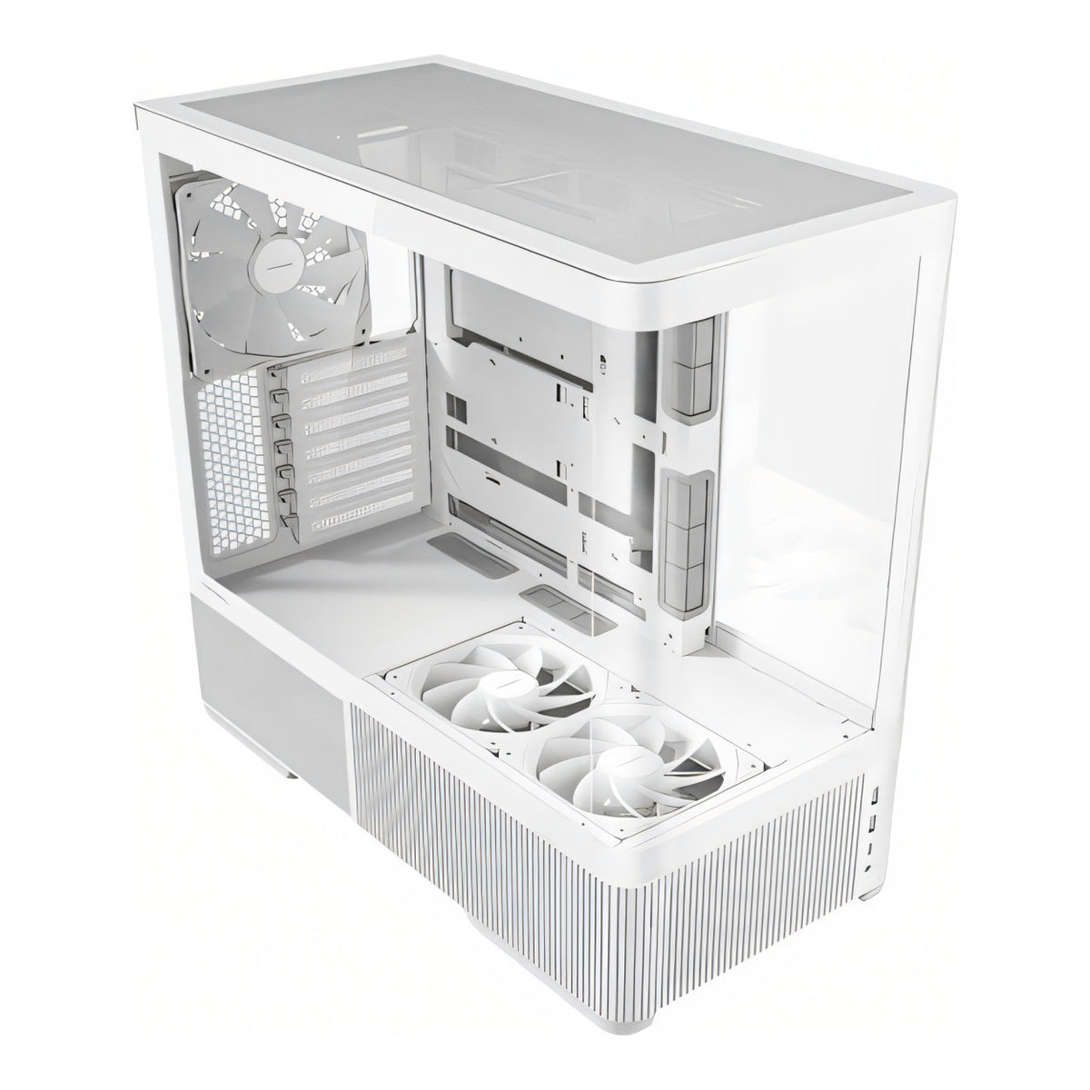Antec C6 Curve Air Mid-Tower ATX Gaming White PC Case C6 CURVE AIR WHITE