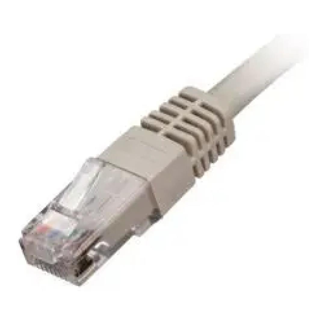 Unbranded CAT6 UTP Bare Copper RJ45 Patch Lead 2m Grey C6-UT-PL-2M-GR