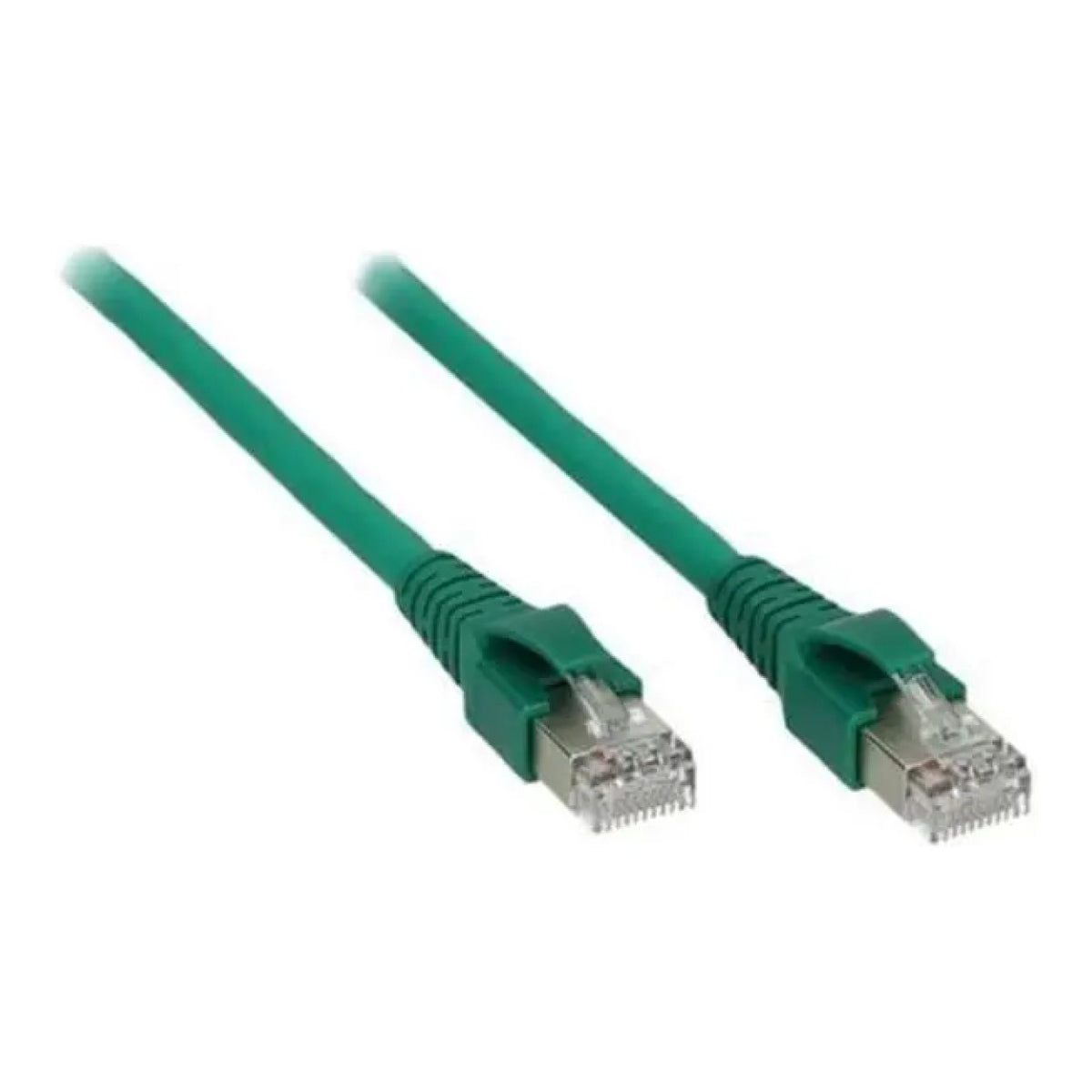 Unbranded CAT6 UTP Bare Copper RJ45 Patch Lead 2m Green C6-UT-PL-2M-GREEN