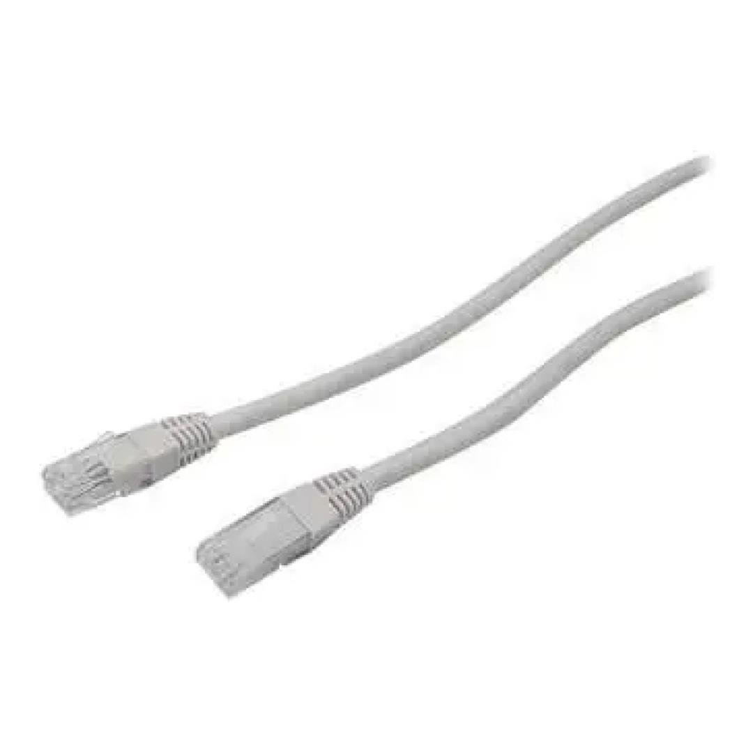 Unbranded CAT6 UTP Bare Copper RJ45 Patch Lead 3m Grey C6-UT-PL-3M-GR