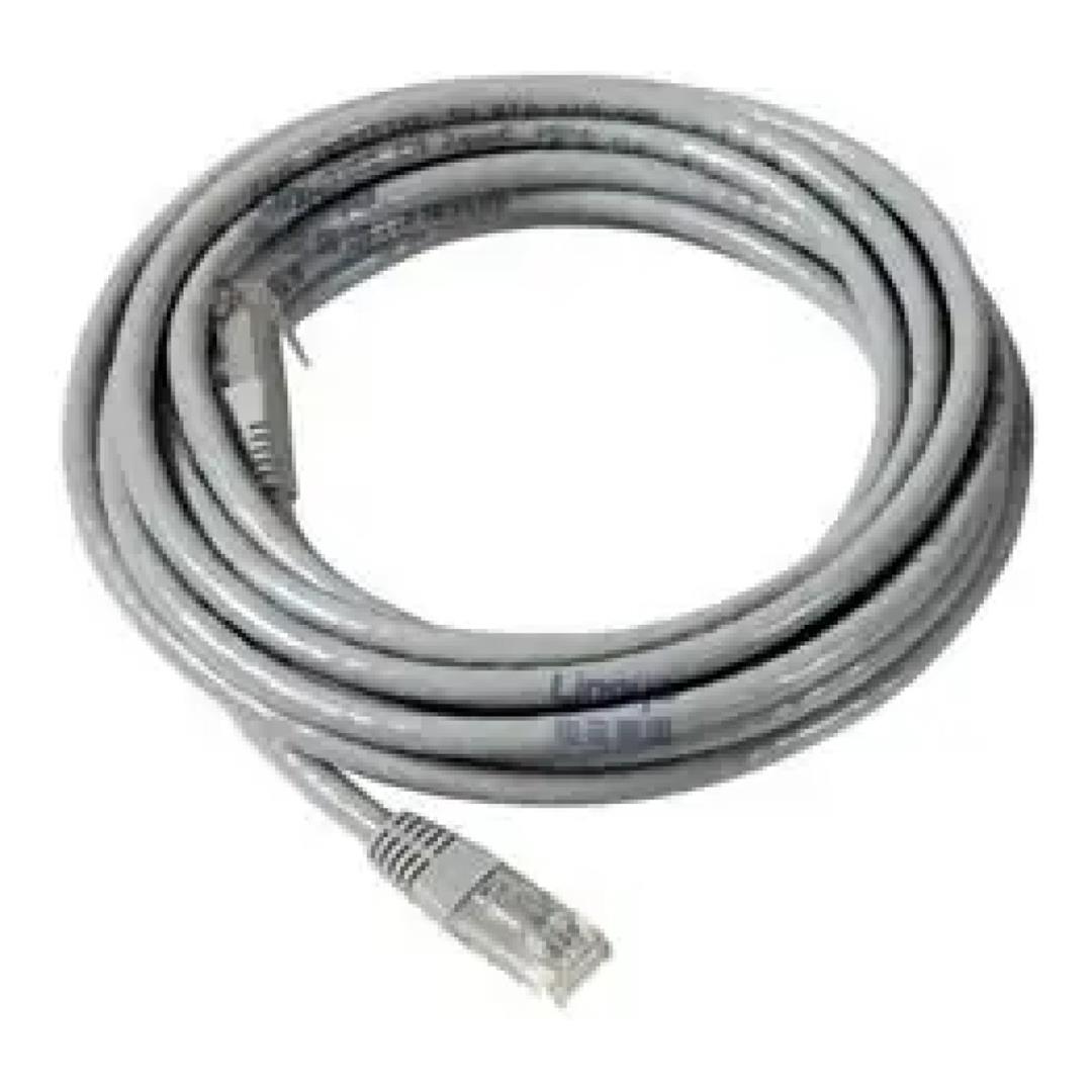 Unbranded CAT6 UTP Bare Copper RJ45 Patch Lead 5m Grey C6-UT-PL-5M-GR