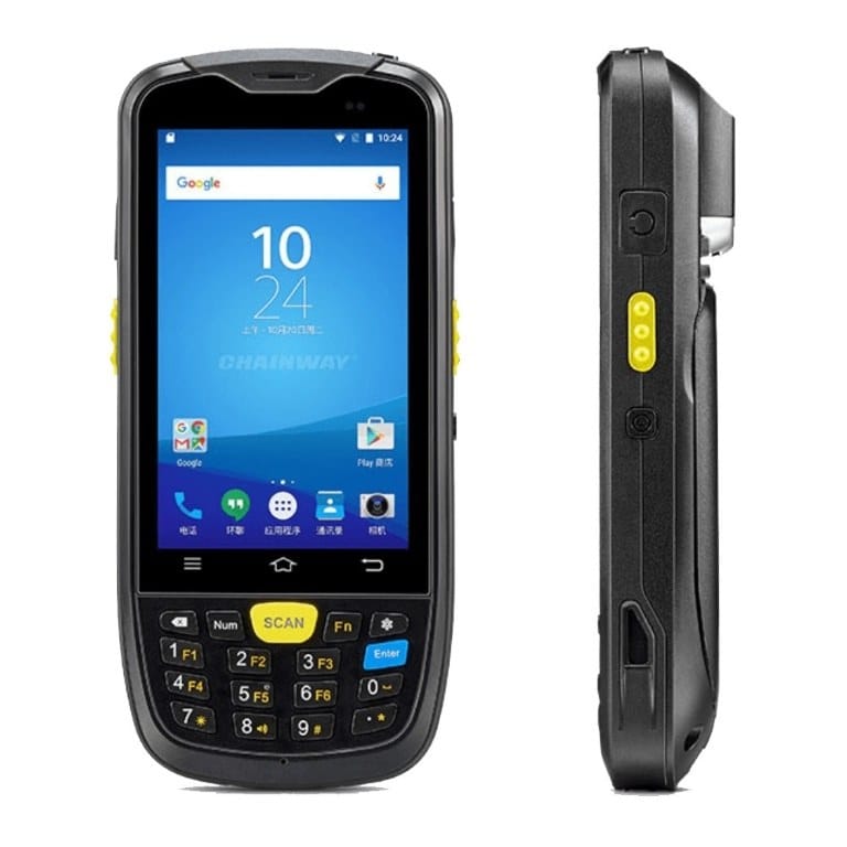 Chainway C6000 4G Android 10 Rugged Handheld Scanner with SE4710 and Pistol Grip C60AL-2SE-PCR3A10