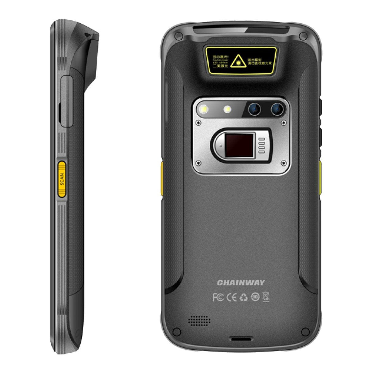 Chainway C71 5.2-inch Rugged Mobile Scanner - Octa Core 32GB ROM 3GB RAM 4G Android 11