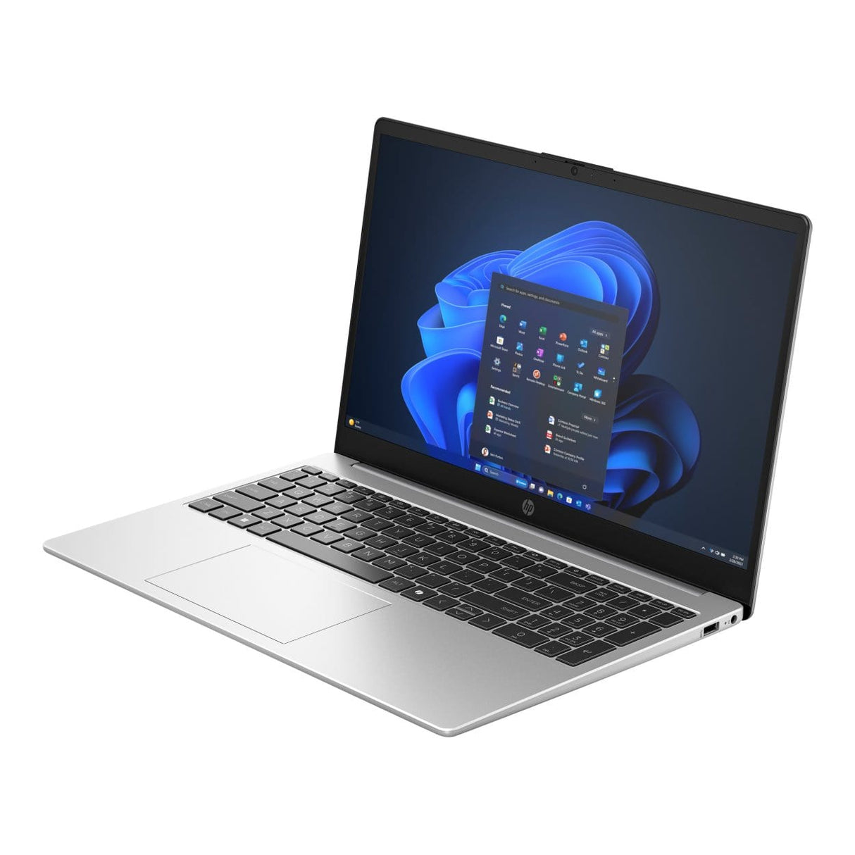 HP 250R G10 15.6-inch FHD Laptop - Intel Core 7 150U 512GB SSD 8GB RAM Win 11 Pro Silver