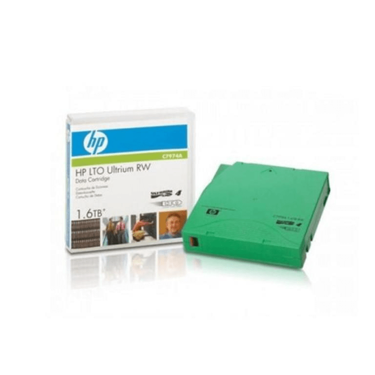 HPE LTO-4 Ultrium 1.6TB Custom Labeled No Case Data Cartridge 20-Pack C7974AC