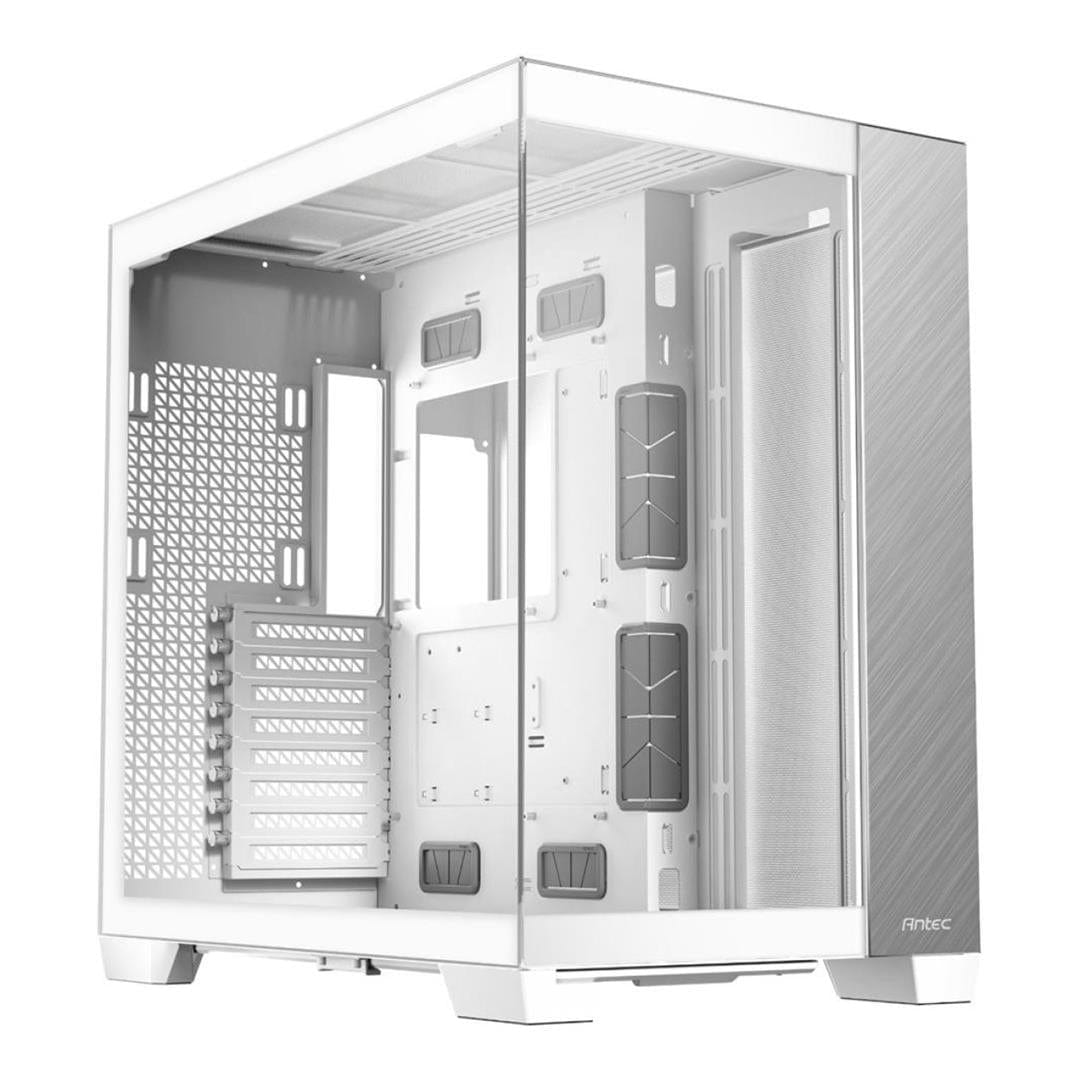 Antec C8 Aluminium E-ATX Dual Chamber Gaming PC Case White