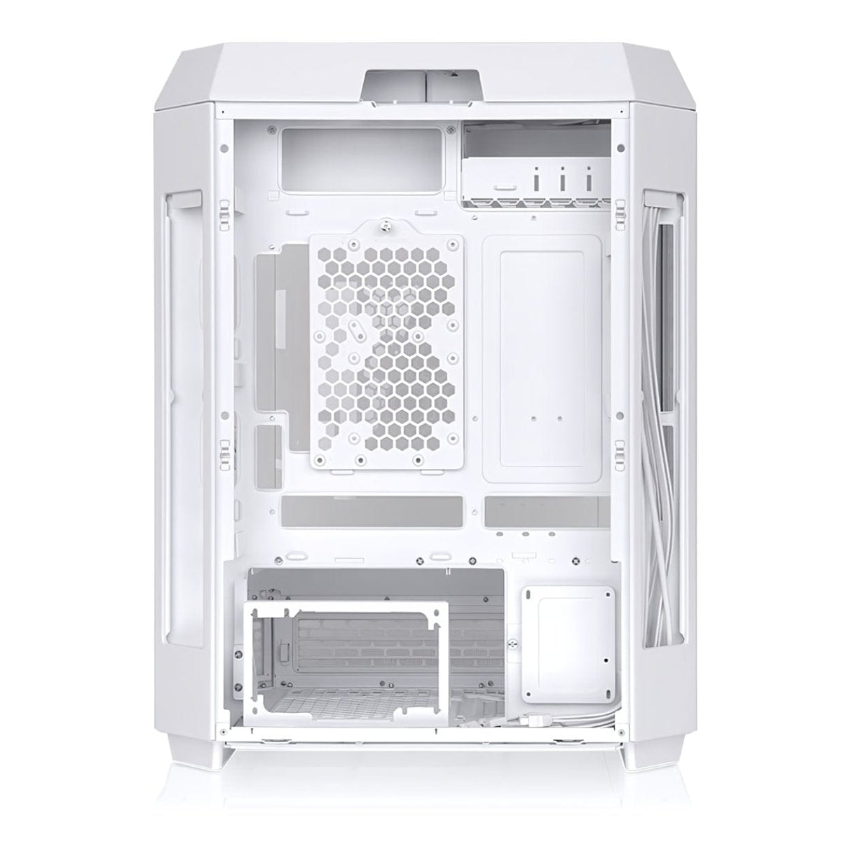 Thermaltake The Tower 600 Mid Tower ATX Snow Gaming PC Case CA-1Z1-00M6WN-00