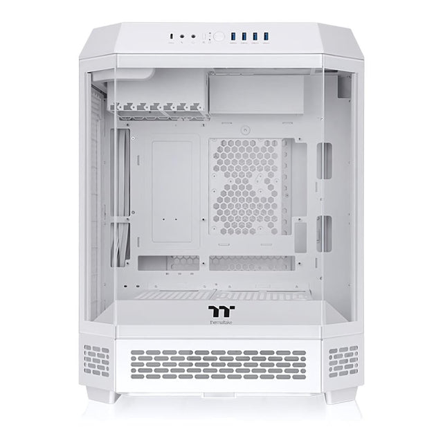 Thermaltake The Tower 600 Mid Tower ATX Snow Gaming PC Case CA-1Z1-00M6WN-00