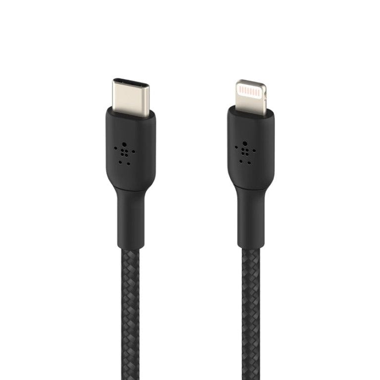 Belkin BoostCharge USB Type-C to Lightning 2m Braided Cable Black CAA004BT2MBK
