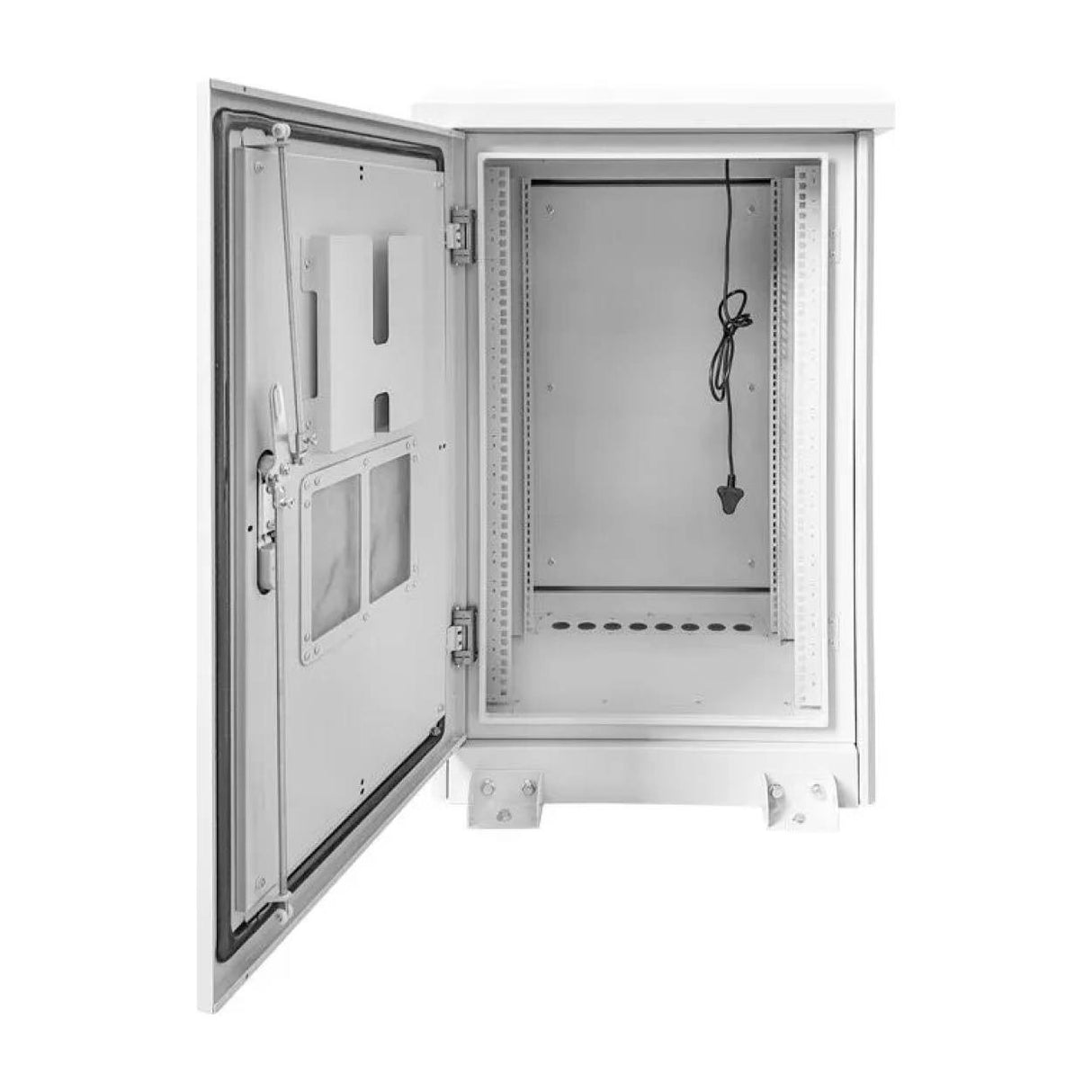 Scoop 18U 600mm Deep Outdoor Cabinet with 2 Fans CAB-18UO