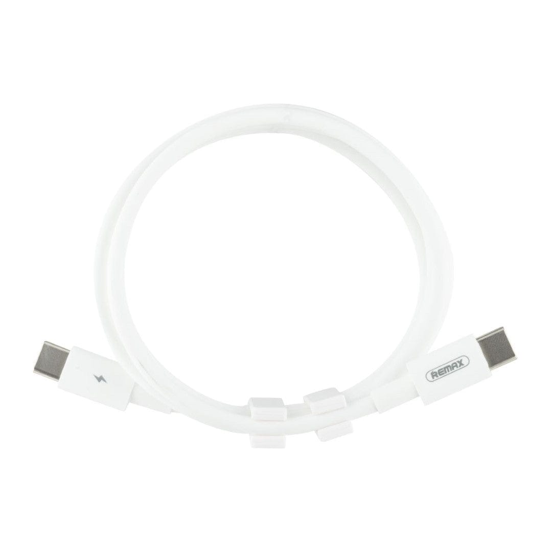 Remax RC-175C 1m USB-C to USB-C Data Cable White CAB-TC-TC-RC-175C-W