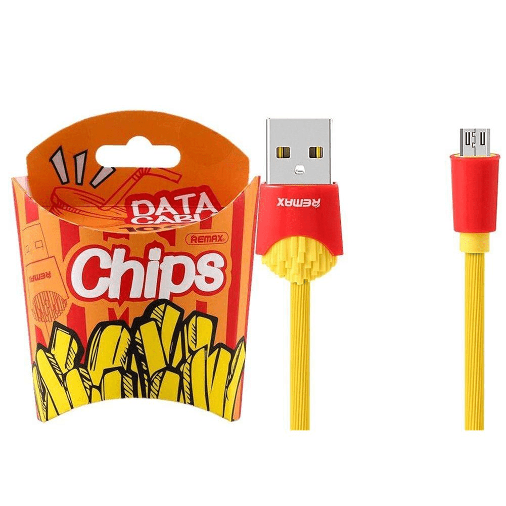 Remax Chips RC-114M 1m USB to Micro USB Cable Yellow CAB-USB-MICRO-1M-Y