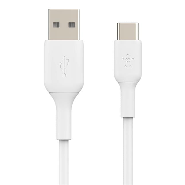 Belkin 1m BoostCharge USB-C to USB-A Cable White CAB001BT1MWH2PK