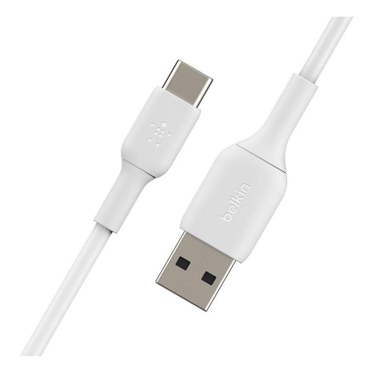 Belkin 1m BoostCharge USB-C to USB-A Cable White CAB001BT1MWH2PK