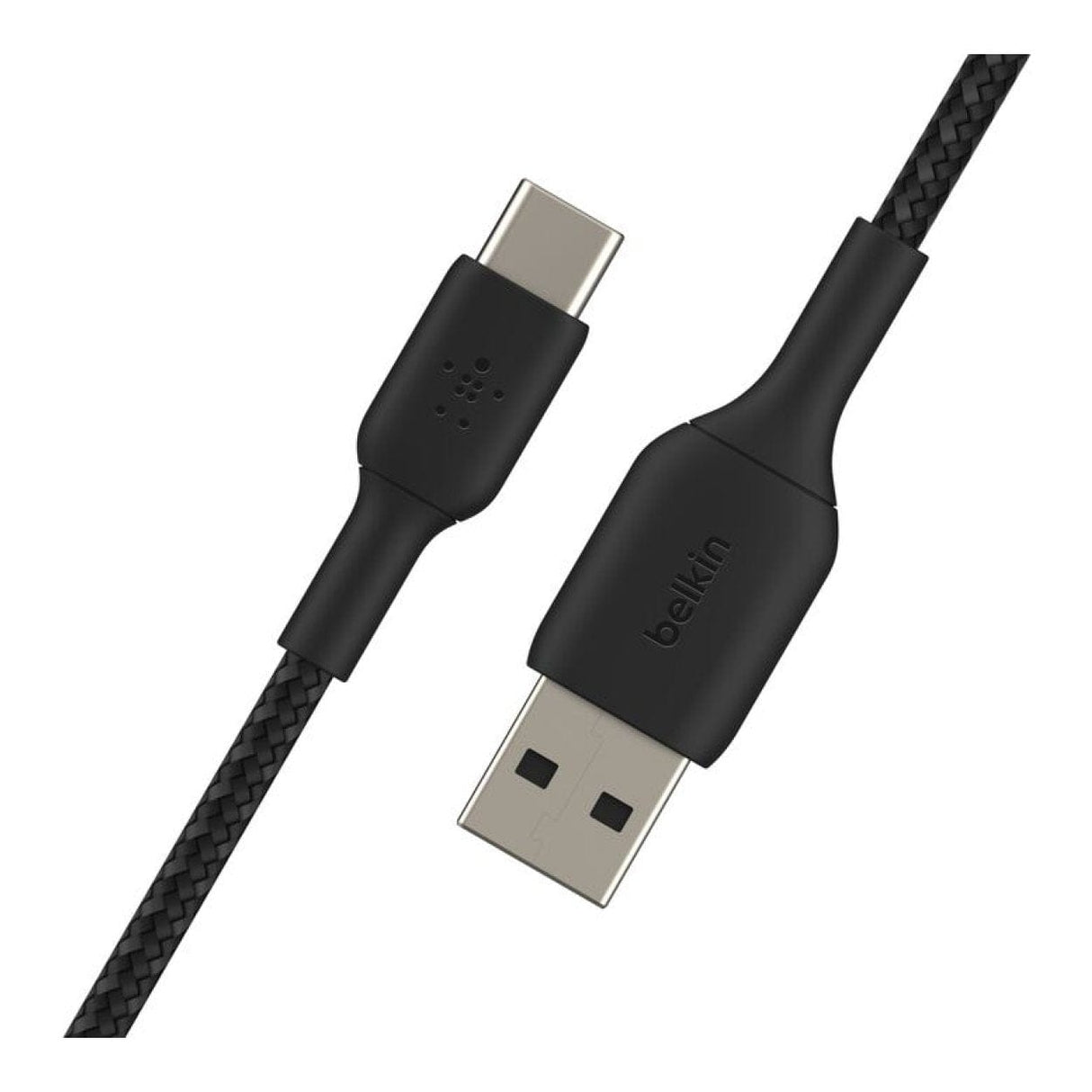 Belkin Type-A to Type-C Braided USB Cable 2m Black CAB002BT2MBK