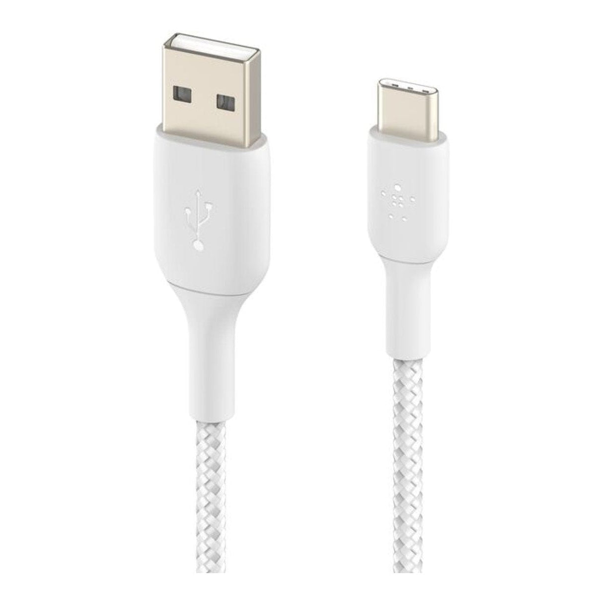 Belkin BoostCharge Type-C to Type-A Braided Cable 2m White CAB002BT2MWH