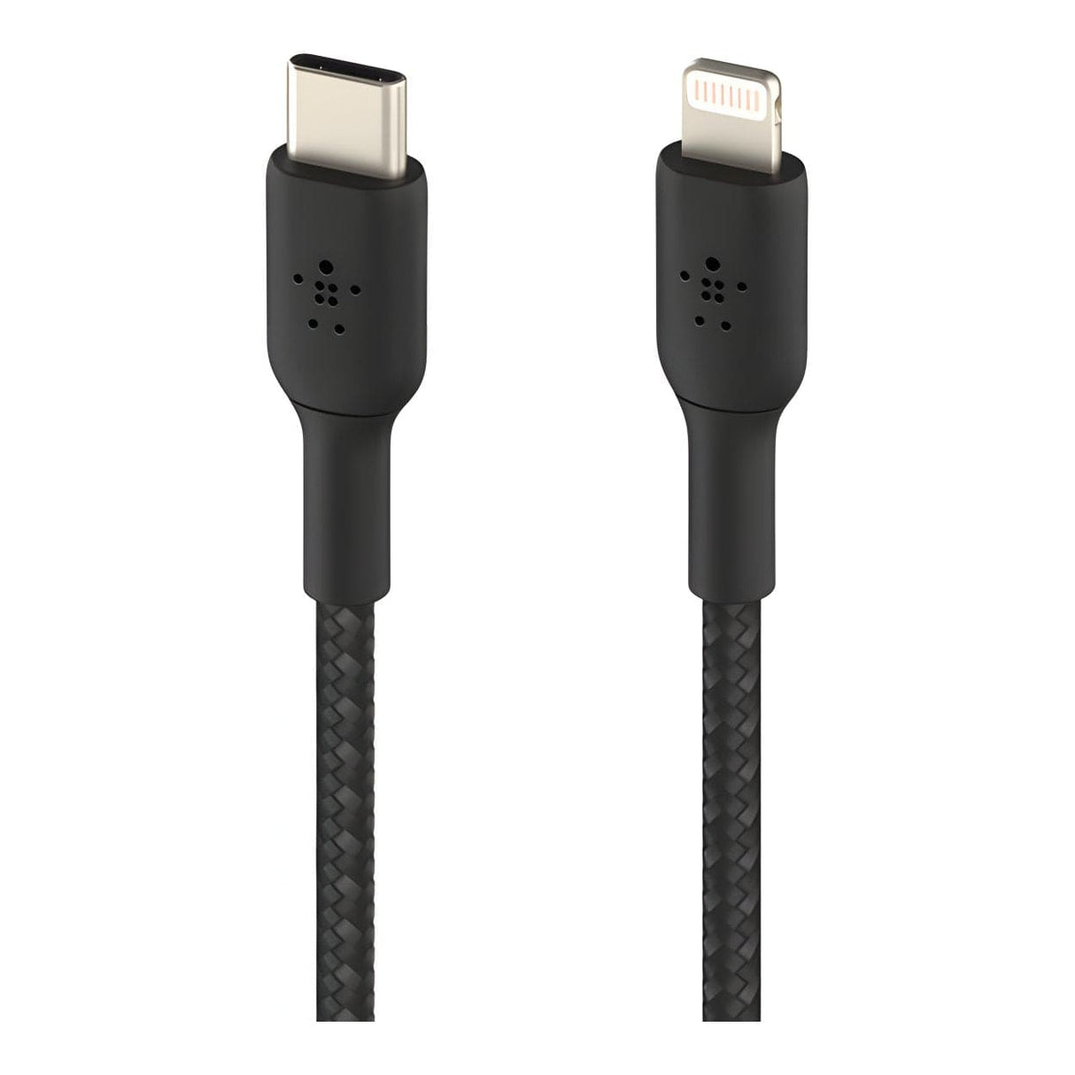 Belkin 2m BoostCharge Braided USB-C to Lightning Cable Black CAB004BT2MBK
