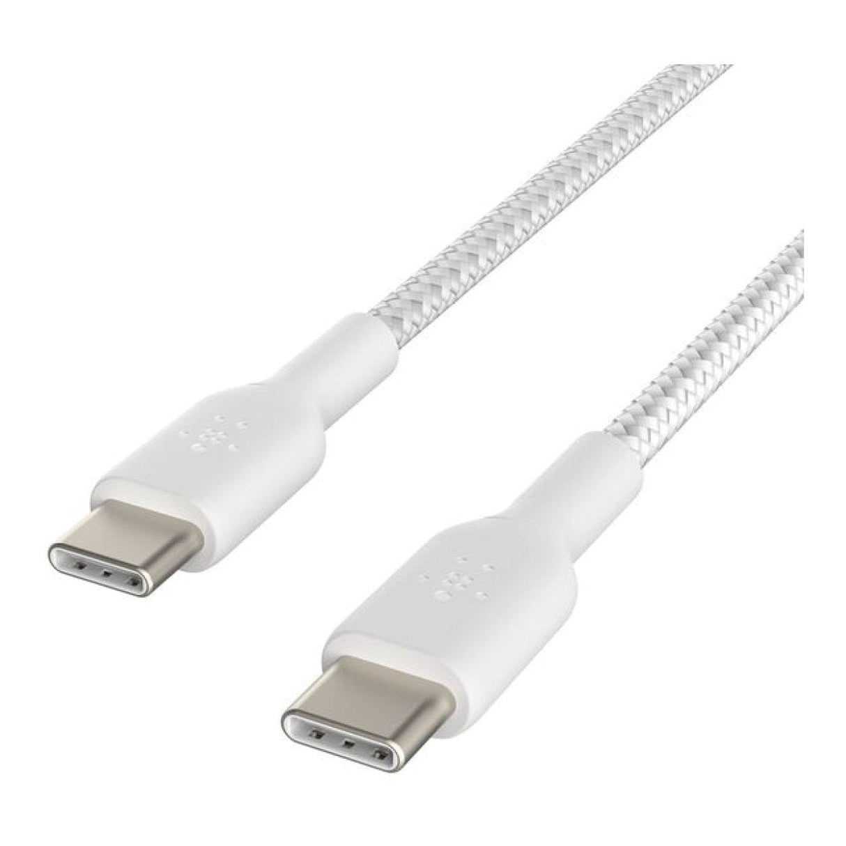Belkin BoostCharge Type-C Male to Male USB Braided Cable 2m White CAB004BT2MWH