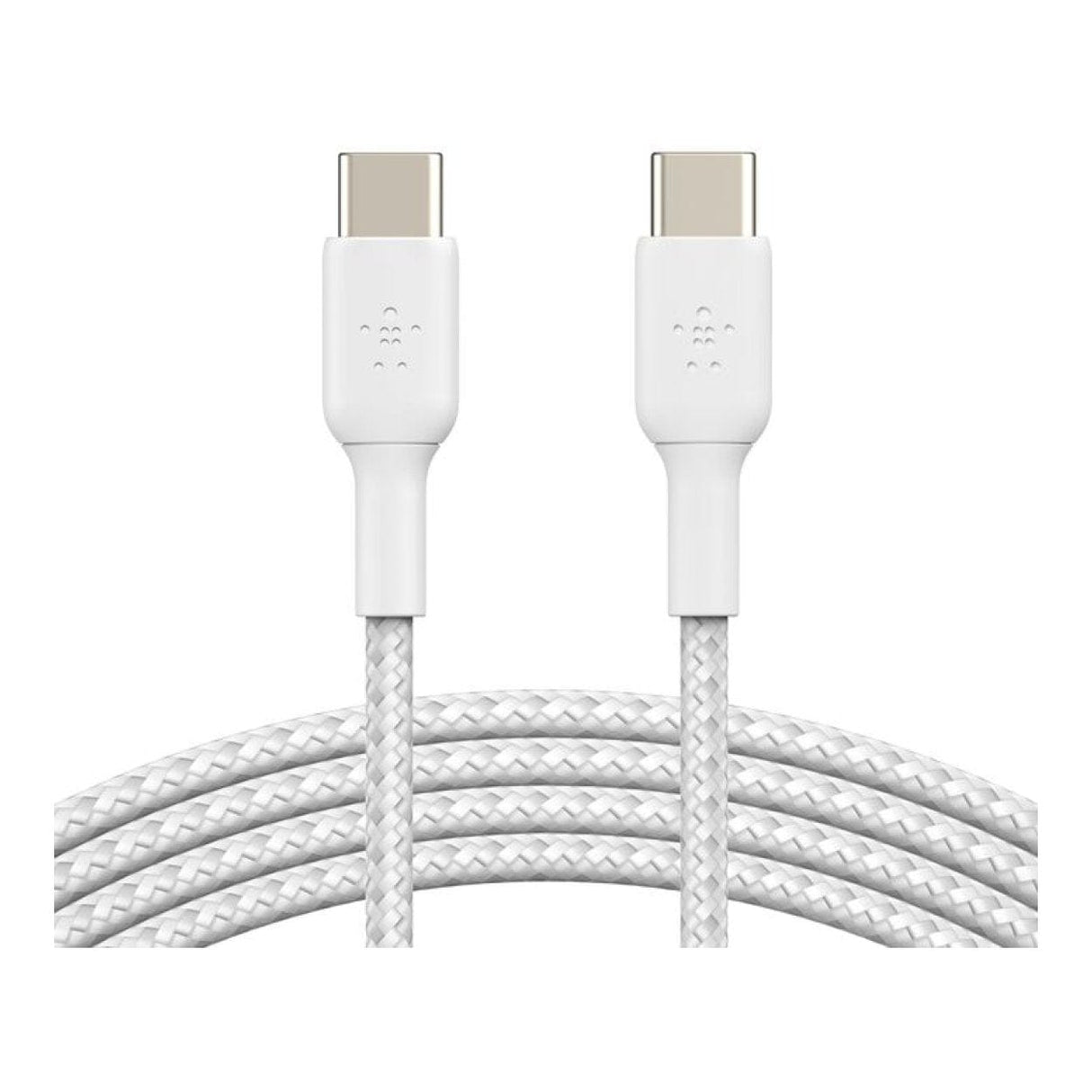 Belkin BoostCharge Type-C Male to Male USB Braided Cable 2m White CAB004BT2MWH