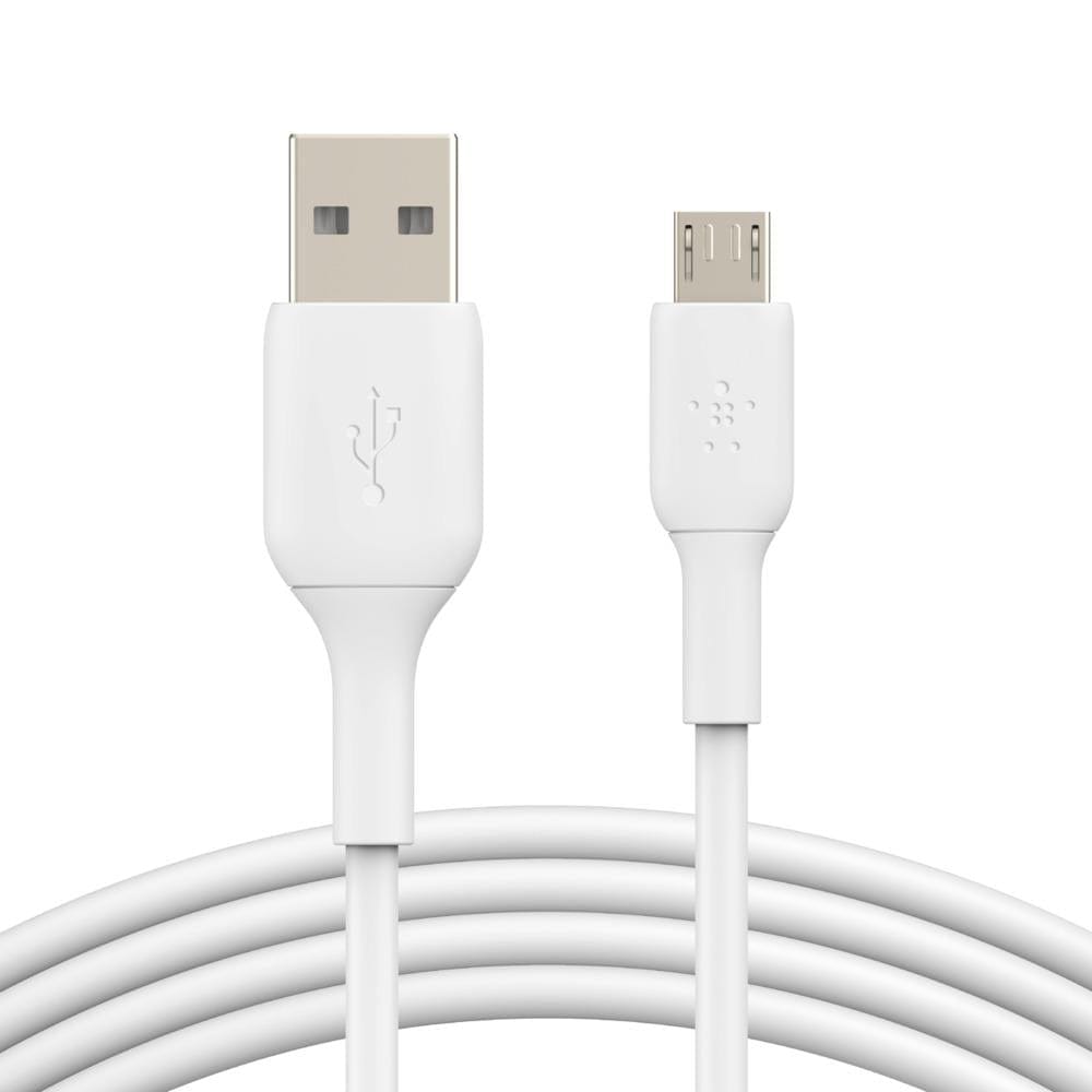 Belkin 1m BoostCharge Micro USB Cable White CAB005BT1MWH