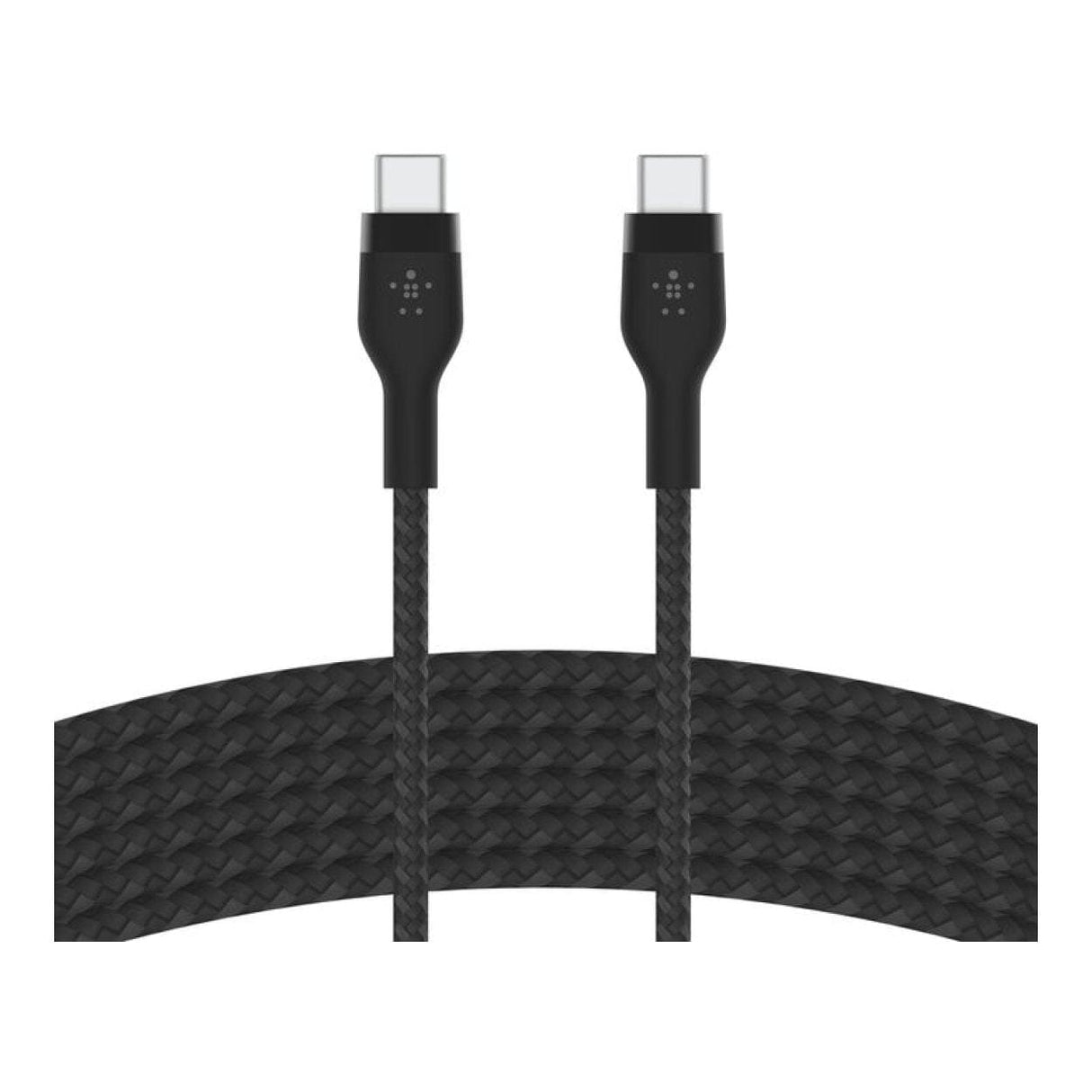 Belkin BoostCharge Pro Flex Type-C Male to Male USB Braided Cable 3m Black CAB011BT3MBK