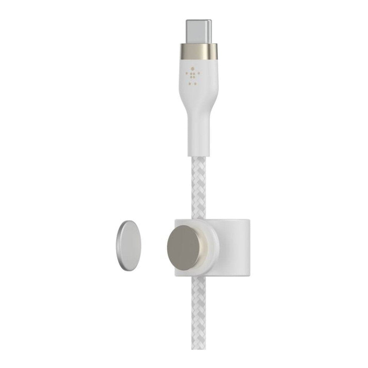Belkin BoostCharge Pro Flex Type-C Male to Male USB Braided Cable 3m White CAB011BT3MWH