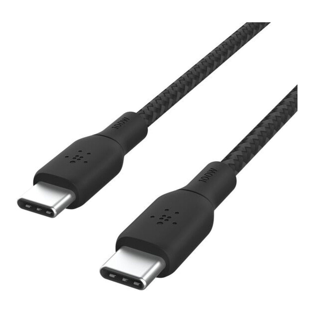 Belkin BoostCharge Type-C Male to Male USB Braided Cable 3m Black CAB014BT3MBK