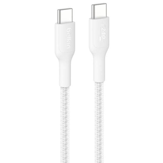 Belkin 1m BoostCharge Pro USB-C Charging Cable White CAB025HQ1MWH